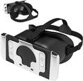 Wiher Newest VR Headset for Nintendo Switch & Switch OLED Model, 3D VR Glasses with Adjustable Lens for Virtual Reality Gaming Experience, Switch VR Labo Goggles Headset for Nintendo Switch(Black)
