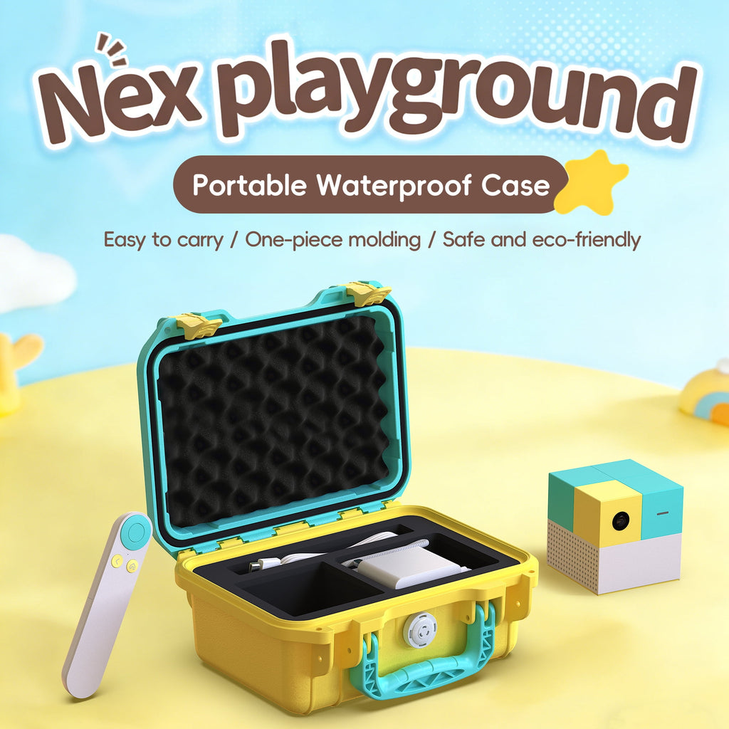 Travel Case for Nex Playground Active Play System, Hard Carrying Storage Bag for Indoor Family Game Console with Handle, Nex Game Play System Accessories Organizer