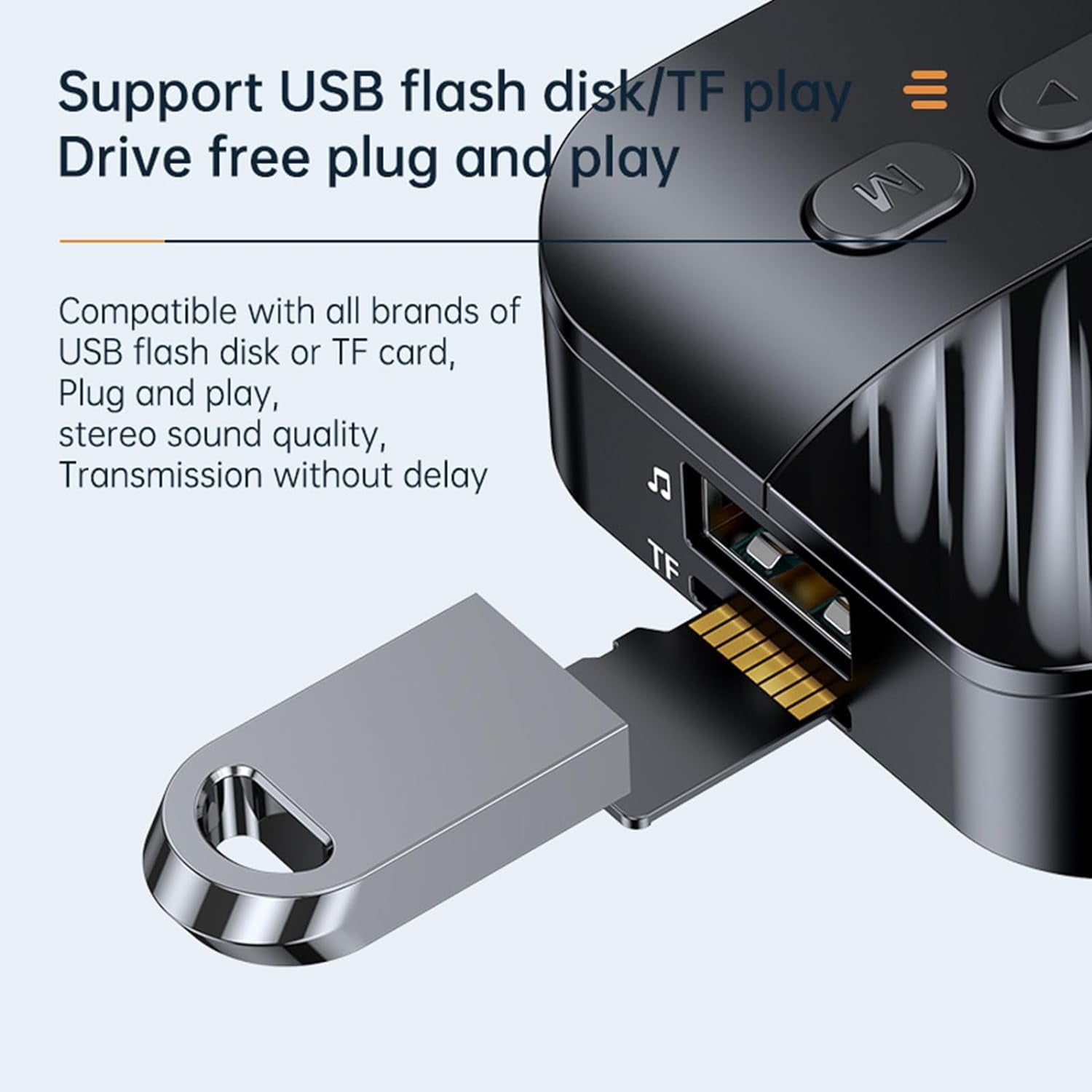 Bluetooth Transmitter Receiver Bluetooth 5.3 Audio Adapter for 3.5mm Jack Aux / RCA for Home Stereo / Smartphone/ Tablet / Laptop / Car Suport Most with Audio Transmitter Receiver